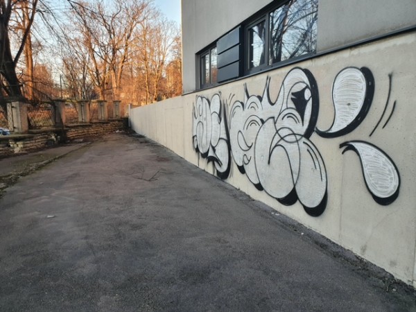 Sein enne grafiti eemaldamist
